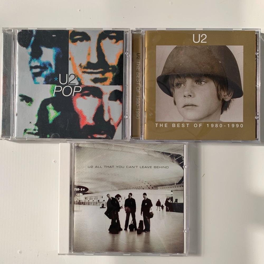 U2 CD Bundle Pop Best of All That You Leave Behind